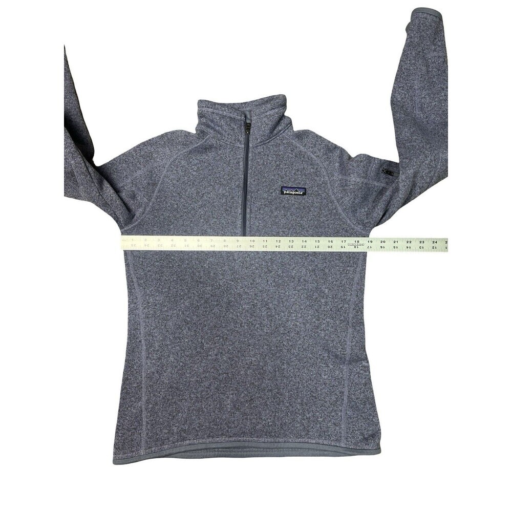 Patagonia Women’s Better Sweater 1/4 Zip Fleece Pullover Sz. M Light Purple - Picture 3 of 7